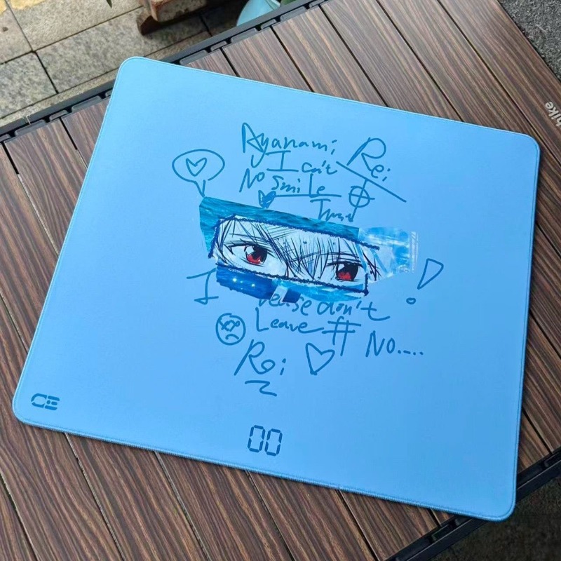 Gaming Accessories Japan - Mousepad Evangelion Rei Ayanami com Impressão