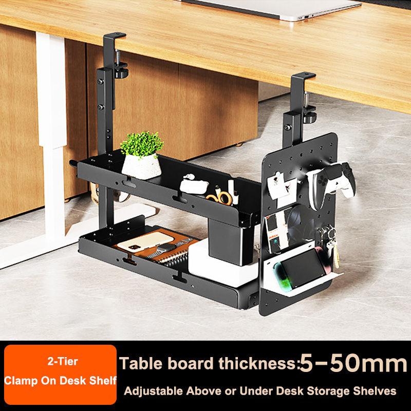 Gaming Accessories Rack - Prateleira de 2 Níveis de 14