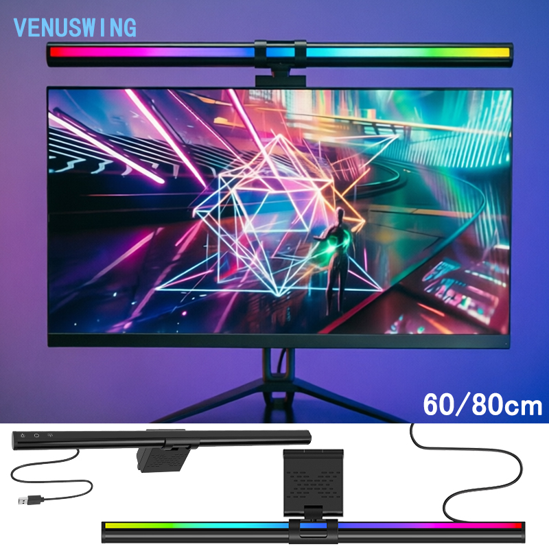 Monitor Light Bar - Luz RGB 60/80cm para Ambiente de