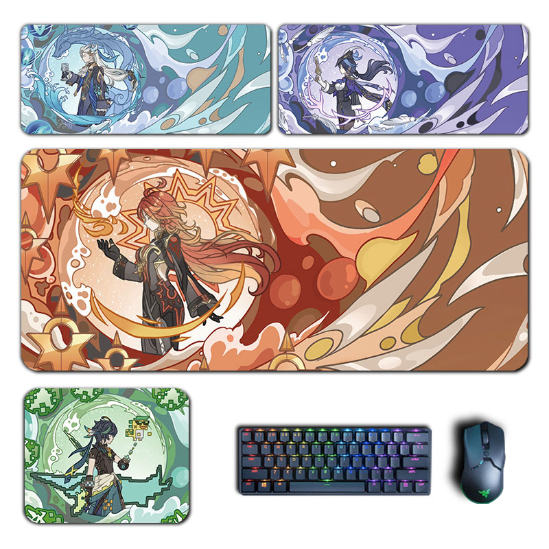 Gaming Accessories Japan - Anime genshin impacto mouse pad hu