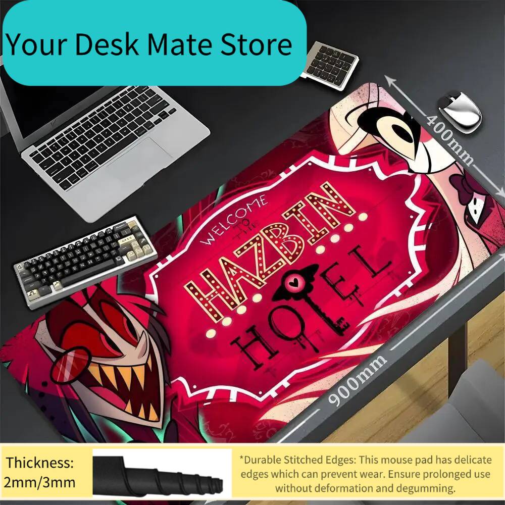 Gaming Mouse Pad Xl - Mouse Pad Hazbin Hotel Alastor Kawaii,