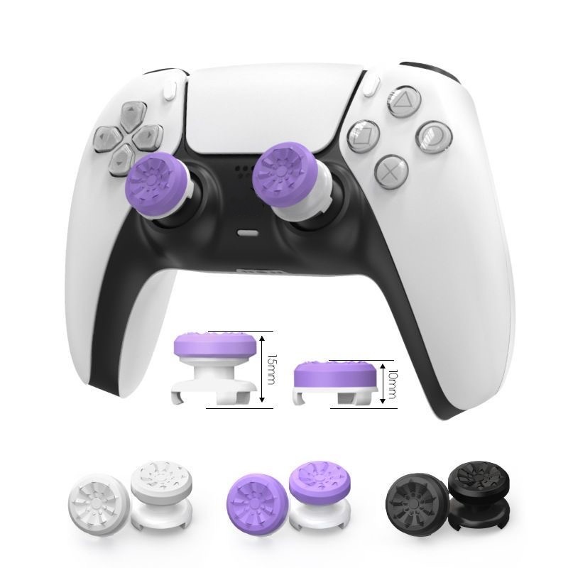 Gaming Accessories Kit - Tampa de silicone de alta ascensão