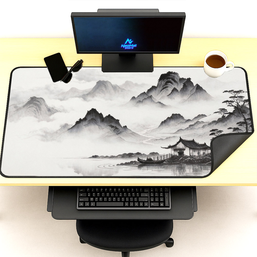 Mouse Pad Estético Grande Pret - Gaming Accessories Japan avaliação e preço