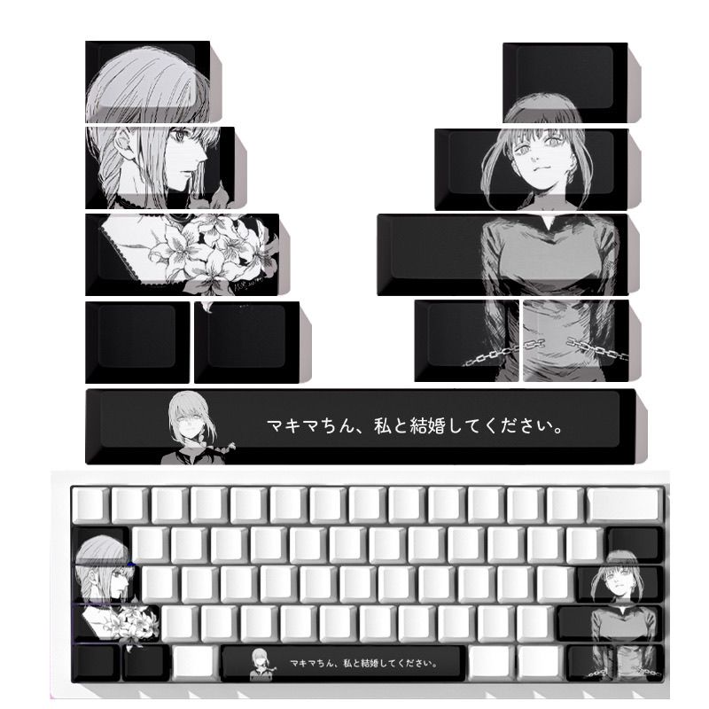 Teclas Temáticas Chainsaw Man  - Jjk Gaming Accessories avaliação e preço