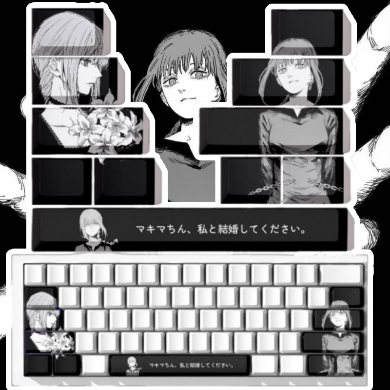 Teclas Temáticas Chainsaw Man  - Jjk Gaming Accessories avaliação e preço