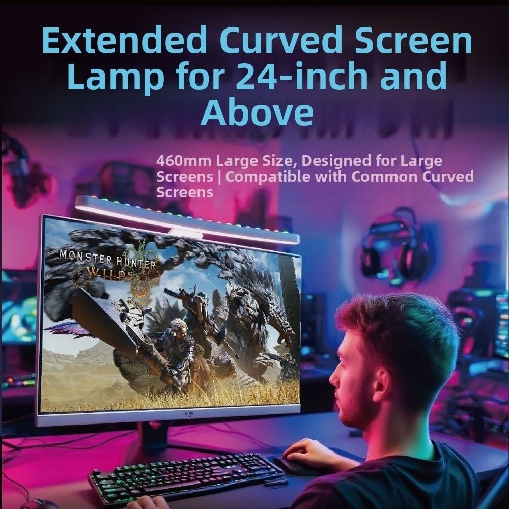 Barra de Luz RGB com Controle  - Monitor Light Bar avaliação e preço