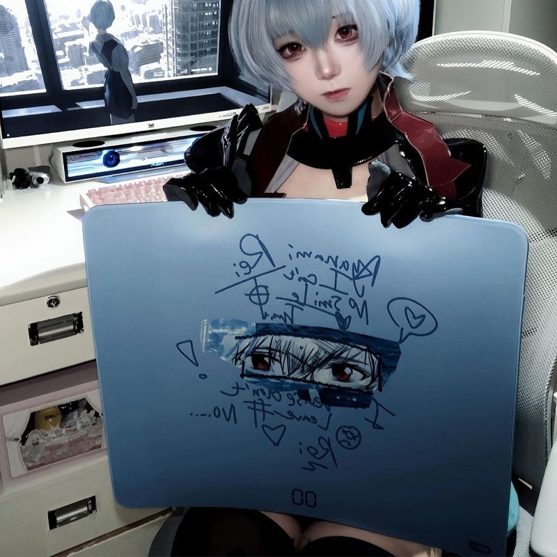 Mousepad Evangelion Rei Ayanam - Gaming Accessories Japan avaliação e preço