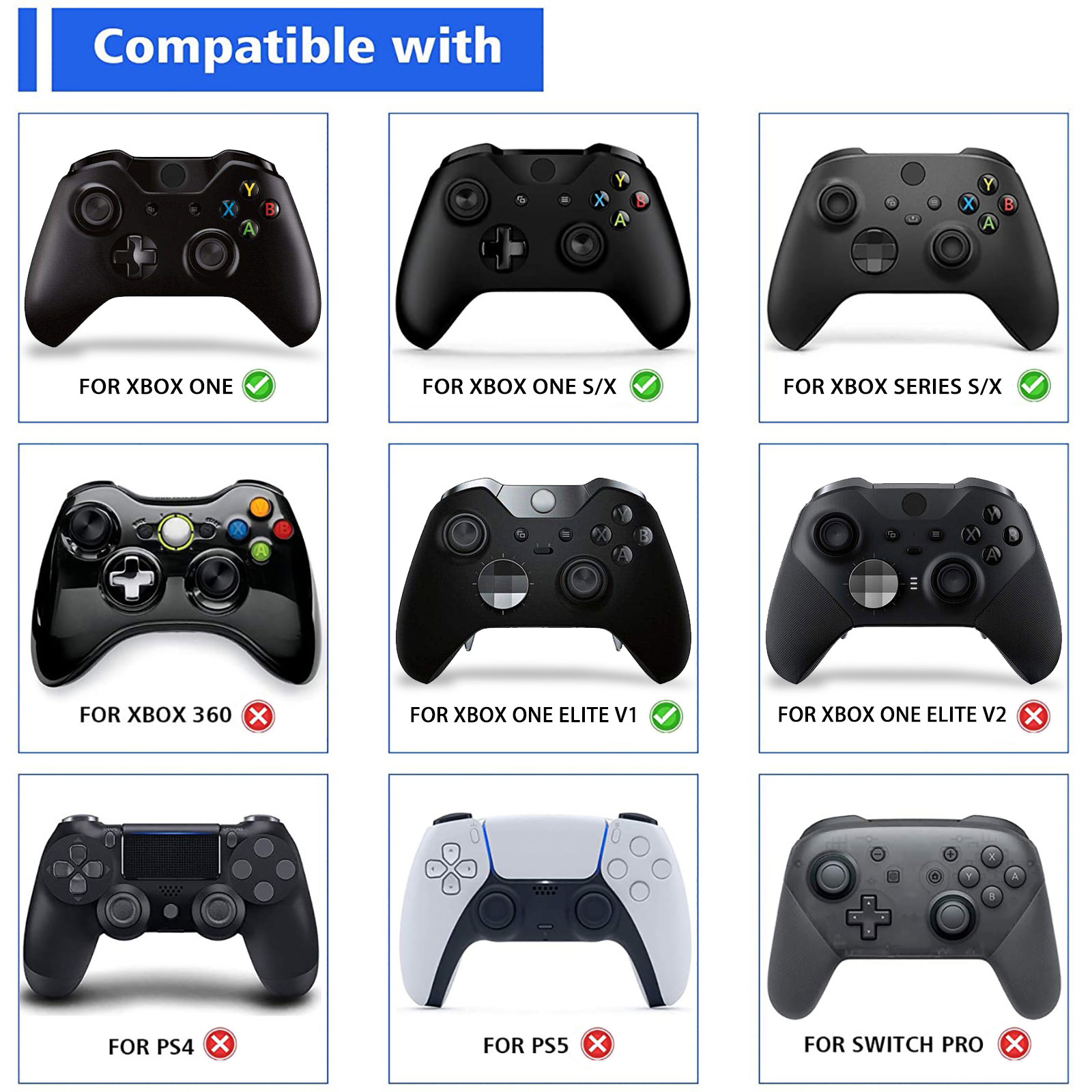 EXtremeRate Polegares de metal - Jjk Gaming Accessories avaliação e preço