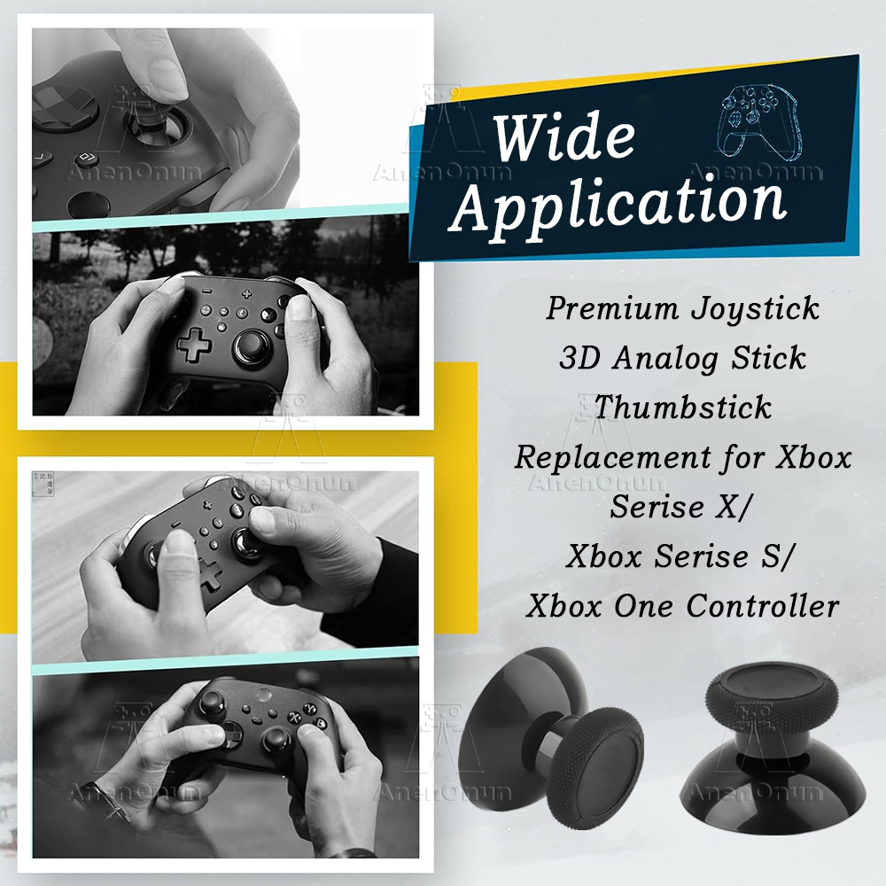 Substituição de Thumbstick par - Jjk Gaming Accessories avaliação e preço