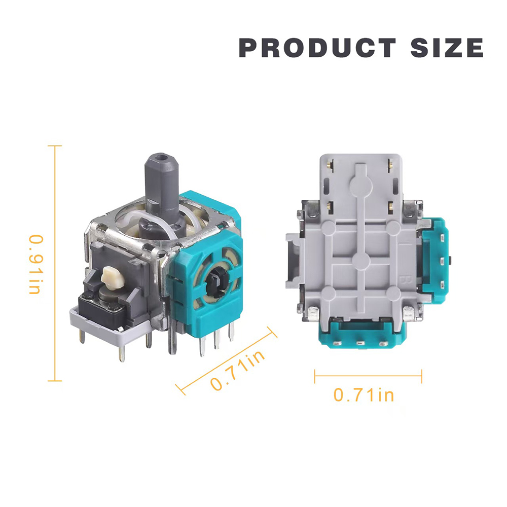 10 pçs substituição 3d analógi - Jjk Gaming Accessories avaliação e preço