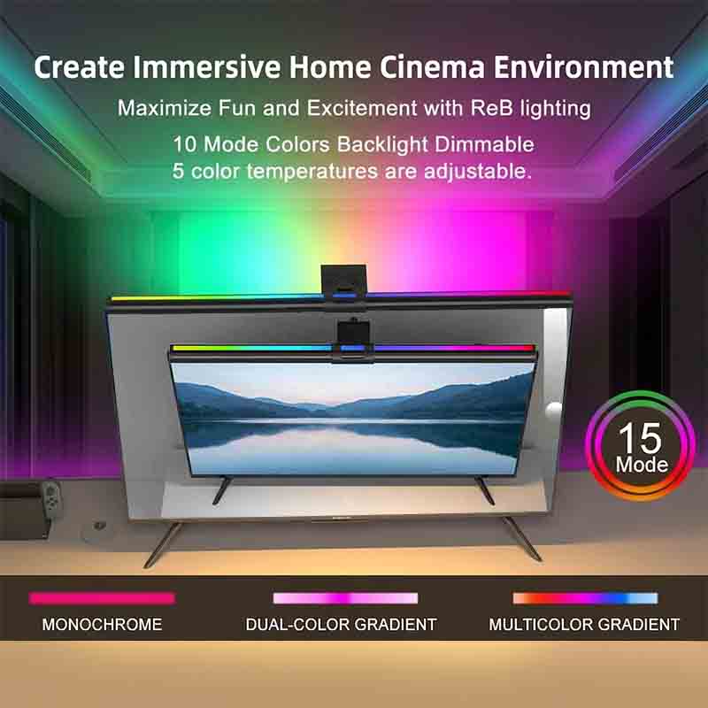 Luz RGB 60/80cm para Ambiente  - Monitor Light Bar avaliação e preço
