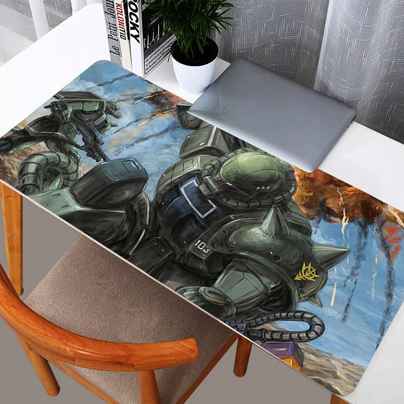 90x40cm gundam zaku ii mouse p - Gaming Accessories For Pc avaliação e preço
