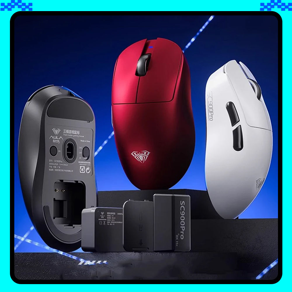AULA SC900 Mouse Paw3950 Tri M - Gaming Accessories For Pc avaliação e preço