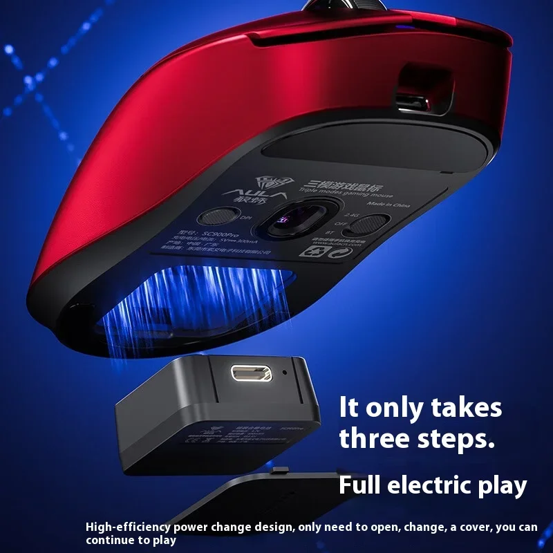 AULA SC900 Mouse Paw3950 Tri M - Gaming Accessories For Pc avaliação e preço