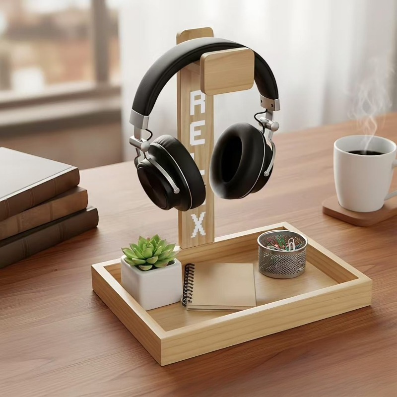 Suporte de Madeira para Headse - Gaming Accessories Rack avaliação e preço
