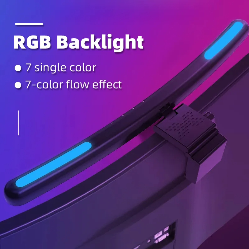 Curvo LED Monitor Light Bar, U - Monitor Light Bar avaliação e preço