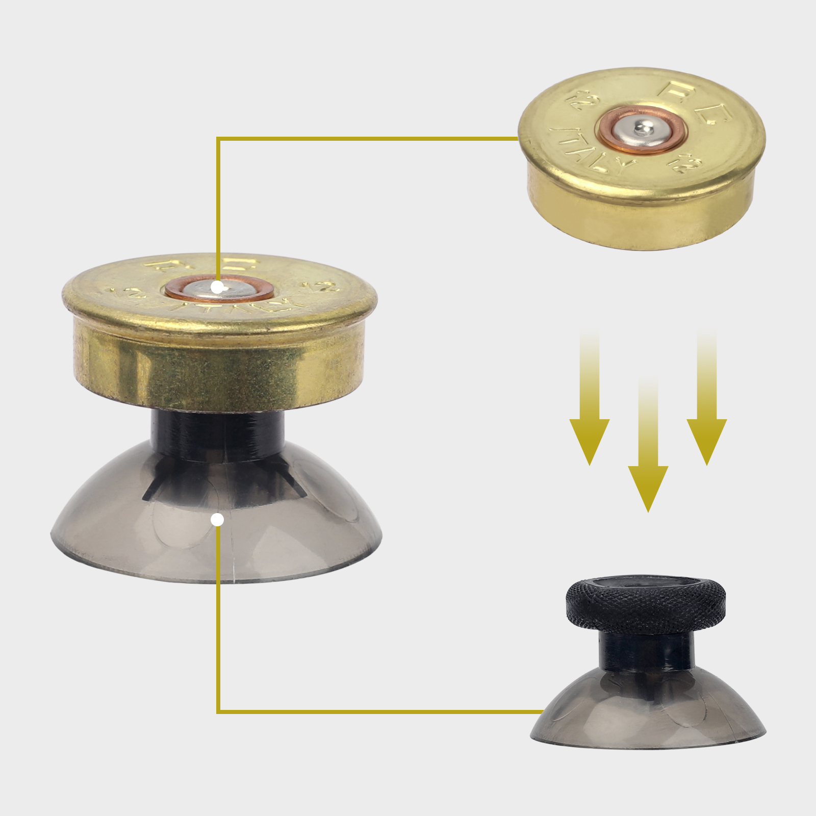 Substituição DIY Botão para PS - Gaming Accessories Kit avaliação e preço